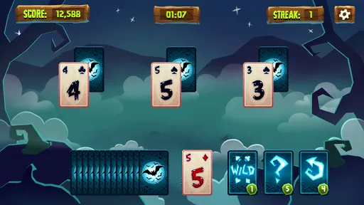 Halloween Solitaire Tripeaks | juego | XWorld