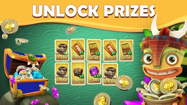 Tiki Solitaire TriPeaks | 游戏 | XWorld