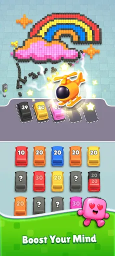 Pixel Drop: Bus Puzzle | Игры | XWorld