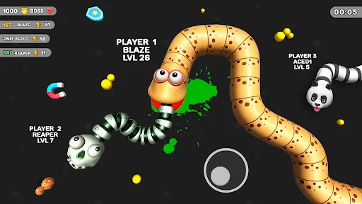 Worms .io Hungry Game | Jogos | XWorld