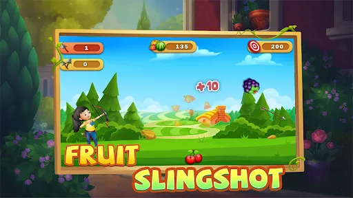 Fruit Slingshot Game | Permainan | XWorld