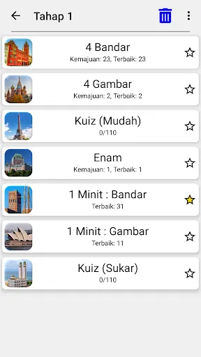 Bandar di dunia - Gambar-kuiz | Permainan | XWorld