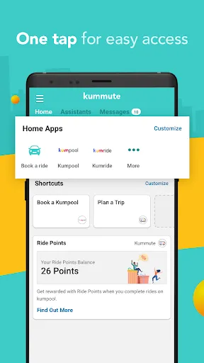 Kummute – Ride-pooling app | Permainan | XWorld