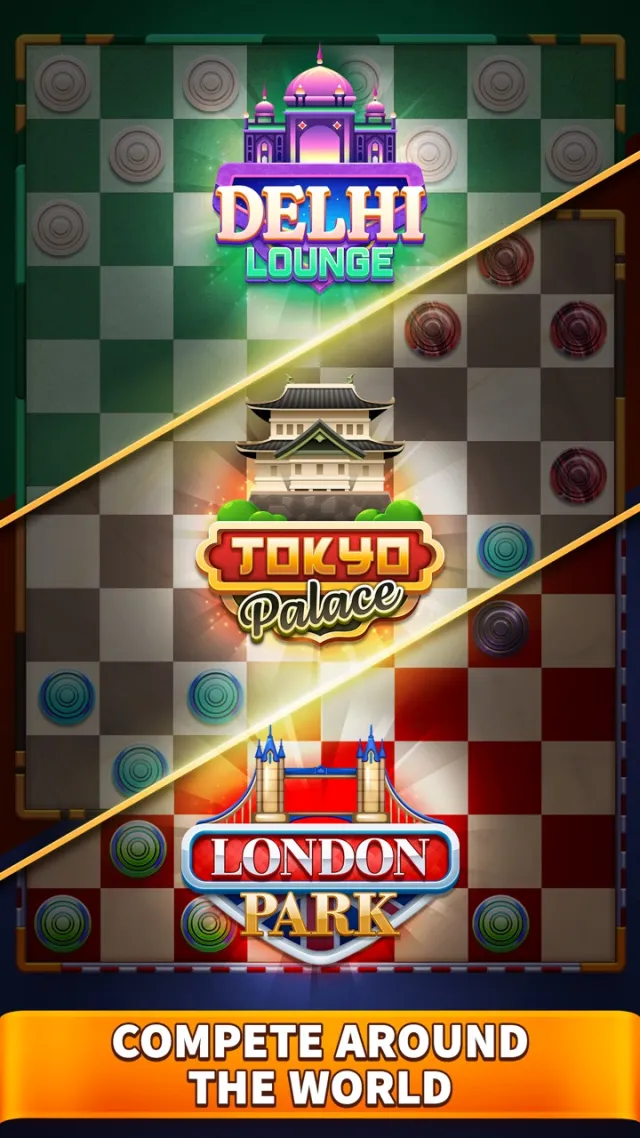 Checkers Clash: Board Game | Games | XWorld