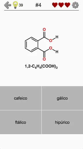 Ácidos carboxílicos e ésteres | Jogos | XWorld