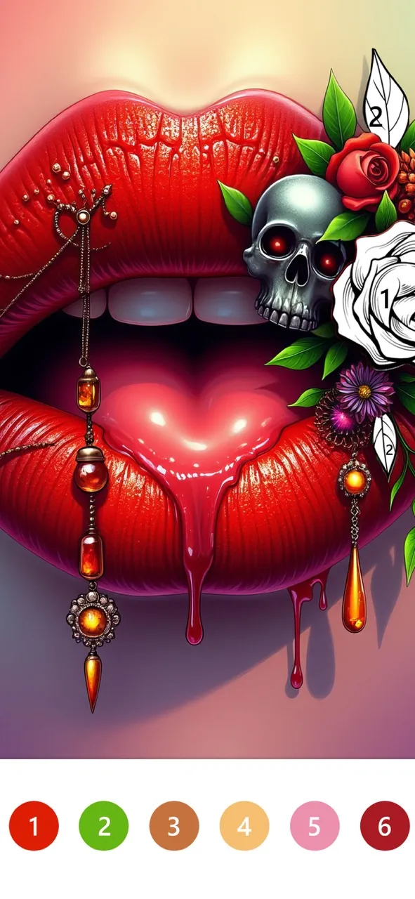 Macabre Color Paint By Number | Игры | XWorld