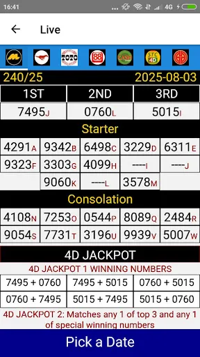 Live 4D Results Lotto 4D | Permainan | XWorld