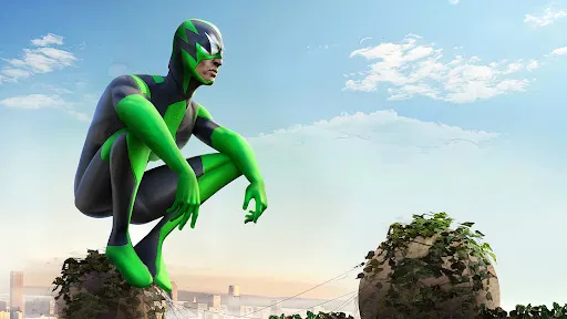 Rope Frog Ninja Hero Car Vegas | Permainan | XWorld