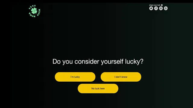 Test Your Luck | เกม | XWorld