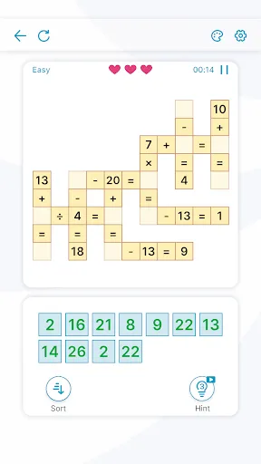 Math Cross - Number Crossword | 游戏 | XWorld