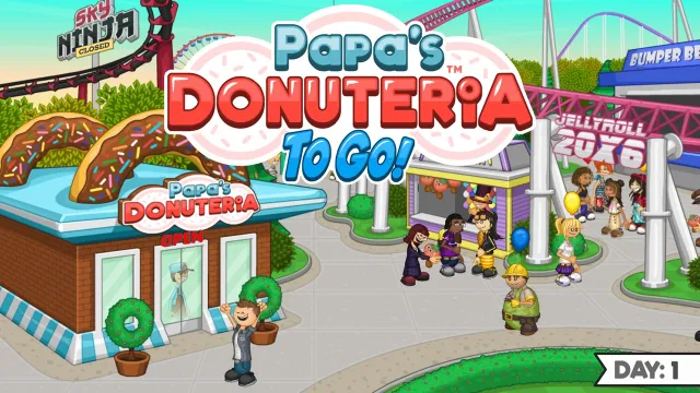 Papa's Donuteria To Go! | Games | XWorld