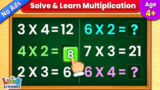 Kids Multiplication Math Games | Games | XWorld