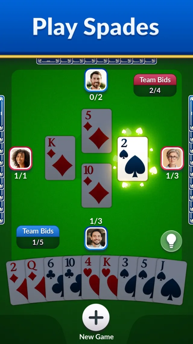 Spades - Classic Cards | Games | XWorld