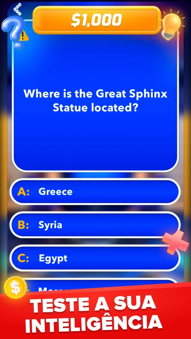 Milionário - Quiz Jogo Offline | Jogos | XWorld