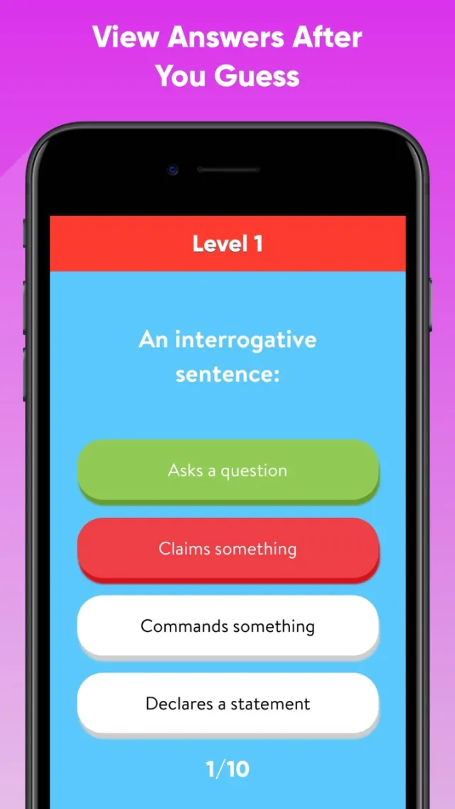 English Grammar Test Game | Permainan | XWorld