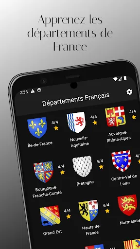 Départements de France - Quiz | 游戏 | XWorld