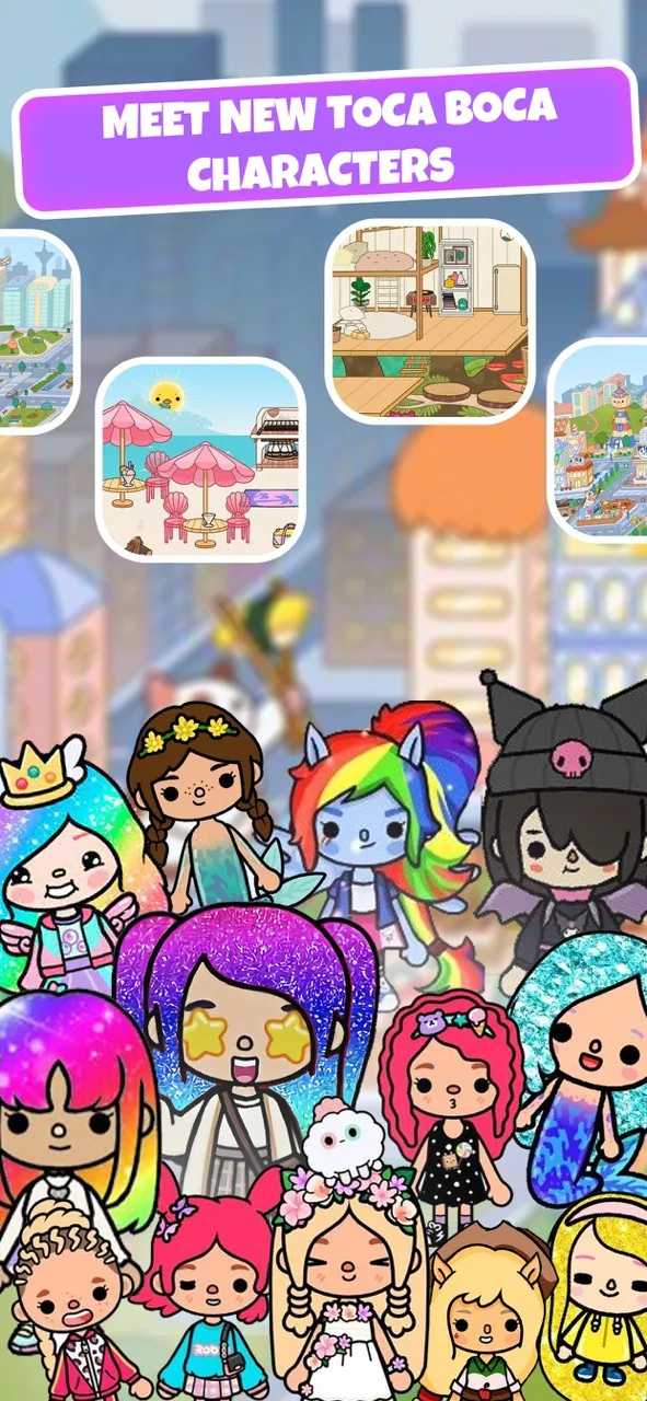 World : dress up & room Toca | Игры | XWorld