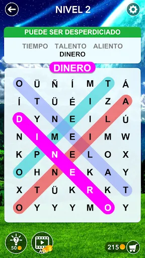 Búsqueda de palabras | juego | XWorld