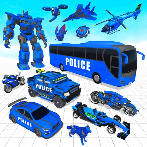 Bus Simulator Police Robot Car | Games | XWorld Bus Simulator Police Robot Car | Games | XWorld