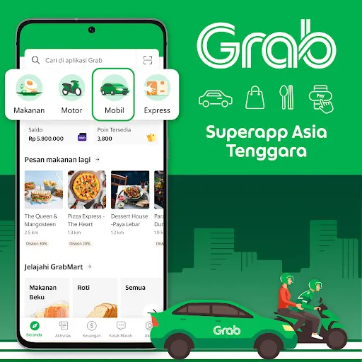 Grab - Taxi & Food Delivery | Permainan | XWorld