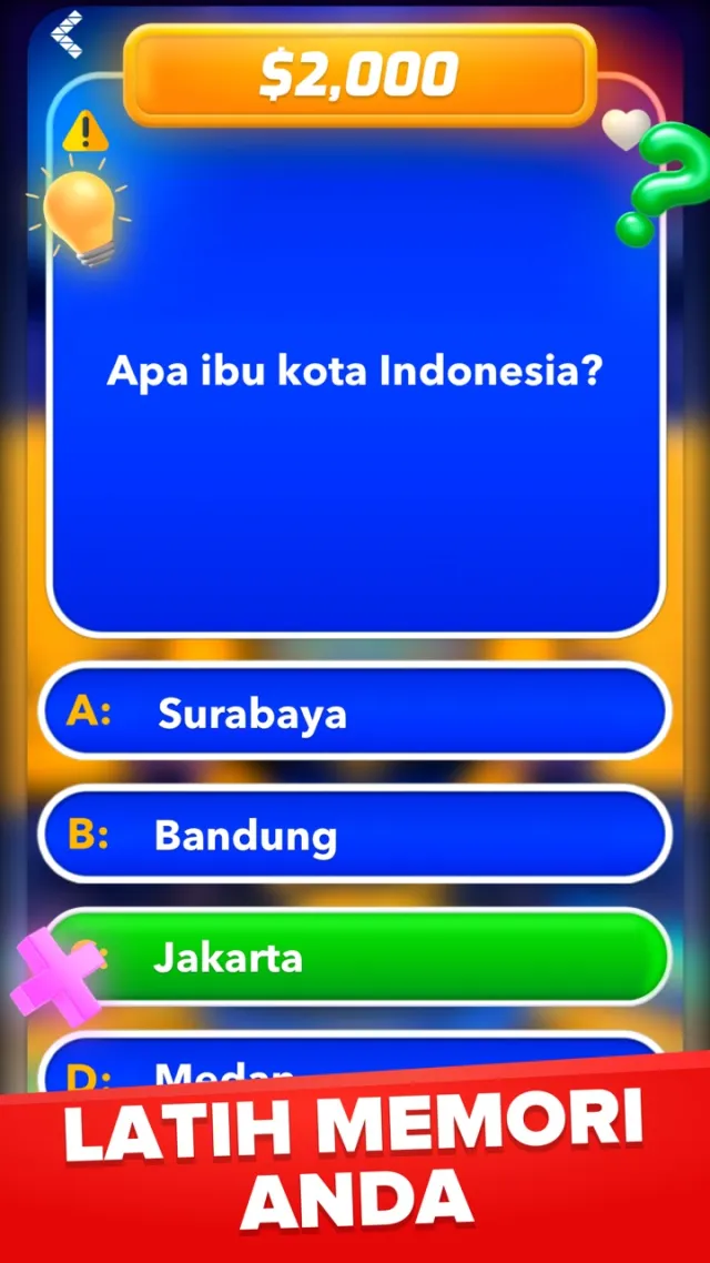 Millionaire: Kuis Game Trivia | Permainan | XWorld