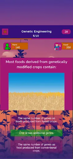 Biotech Quiz | 游戏 | XWorld