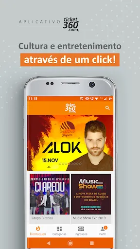 Ticket360 Ingressos + Eventos | Jogos | XWorld