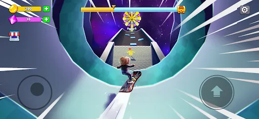 Obby Snowboard: Parkour Racing | เกม | XWorld