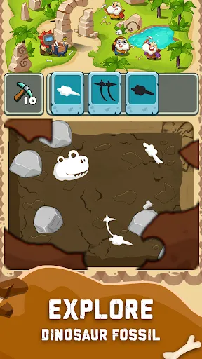 Dino Zoo: Fossil Digging Game | เกม | XWorld