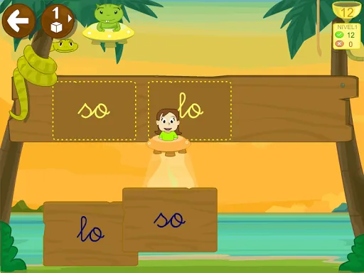 Leo con Grin: aprender a leer | juego | XWorld