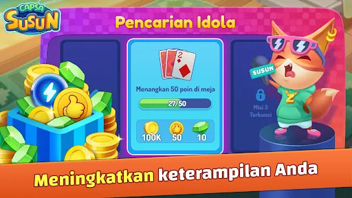 Capsa Susun ZingPlay Remi Kata | juego | XWorld