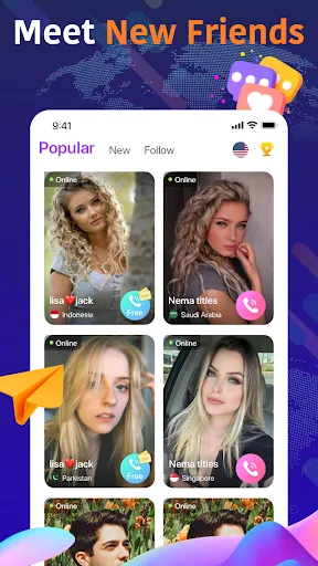 Olamet - Video Chat Online | Games | XWorld