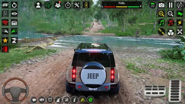 Simulator mobil jip offroad | Permainan | XWorld