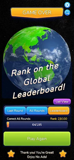 Globe Guess 3D | Games | XWorld