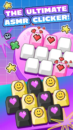 Clicker Rush - Keycap ASMR | เกม | XWorld Clicker Rush - Keycap ASMR | เกม | XWorld