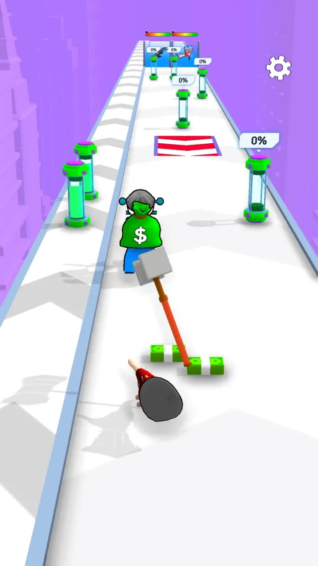 Superhero Hand Run | Permainan | XWorld