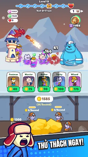 Chiến binh mỏ! | Games | XWorld