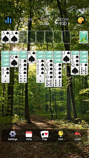 Spider Solitaire — kad dan dek | Permainan | XWorld