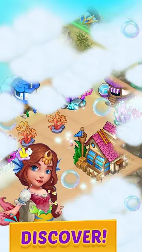 Merge Mermaids-magic puzzles | 游戏 | XWorld