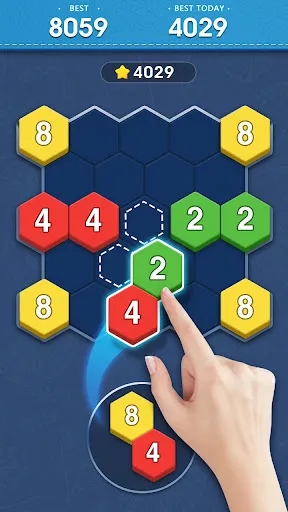 Merge Block - 2048 Hexa puzzle | เกม | XWorld