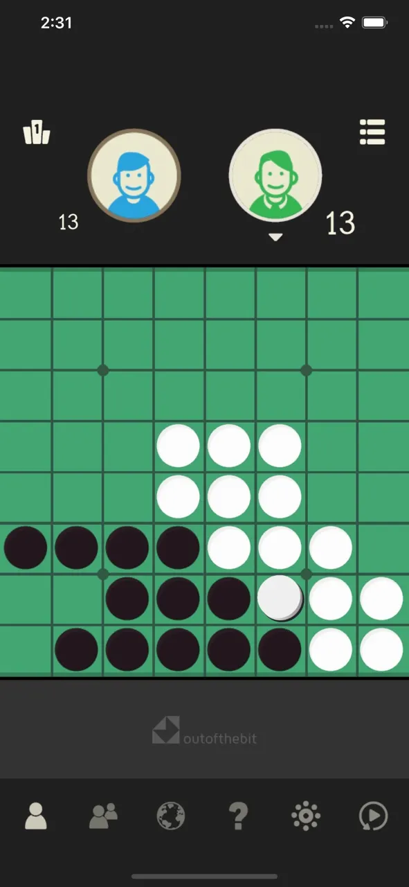 Reversi - Classic Games | Jogos | XWorld
