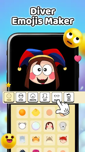 Emoji Maker: Fun DIY Sticker | Игры | XWorld