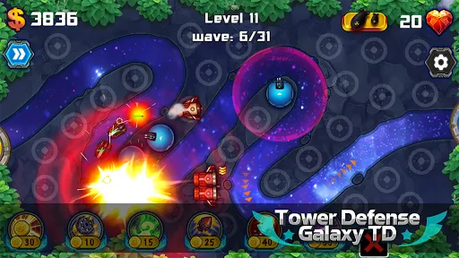 Tower Defense: Galaxy TD | Permainan | XWorld