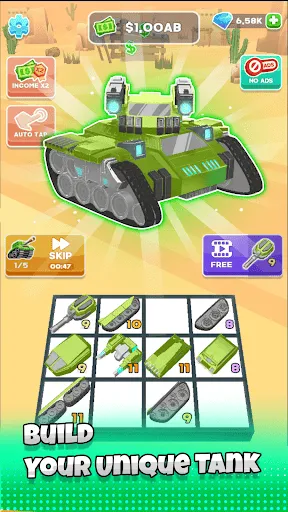 Idle Merger: Tank Battle | เกม | XWorld