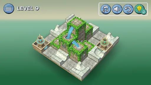 Flow Water Fountain 3D Puzzle | Games | XWorld