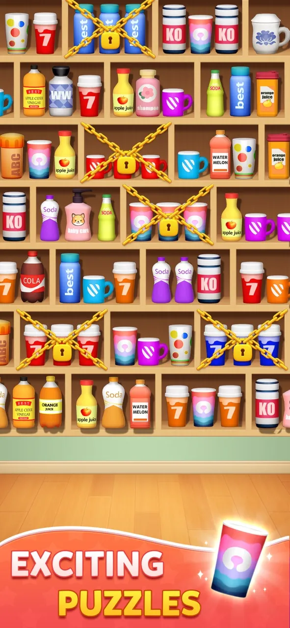 Sort Match:3D Goods Puzzle | 游戏 | XWorld