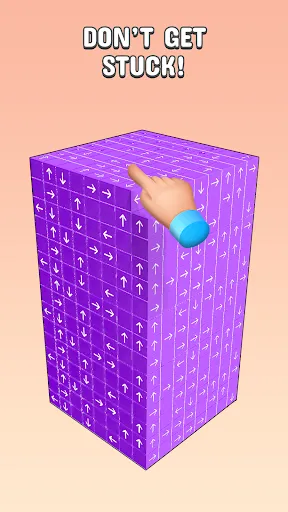 Tap to Unblock 3d Cube Away | Games | XWorld