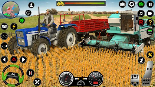 tractor simulator game farm 3d | Games | XWorld