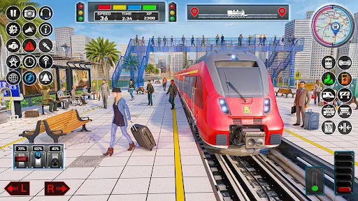 permainan kereta api bandar 3d | Permainan | XWorld