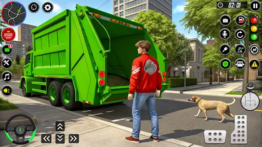Garbage Truck Simulator Games | Permainan | XWorld